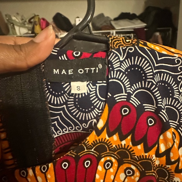 African Print Dress - Picture 7 of 8